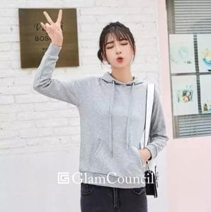 Blend Fabric Women's Hoodie Jackets in the Philippines