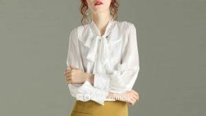 Chiffon Ruffle Blouses in the Philippines